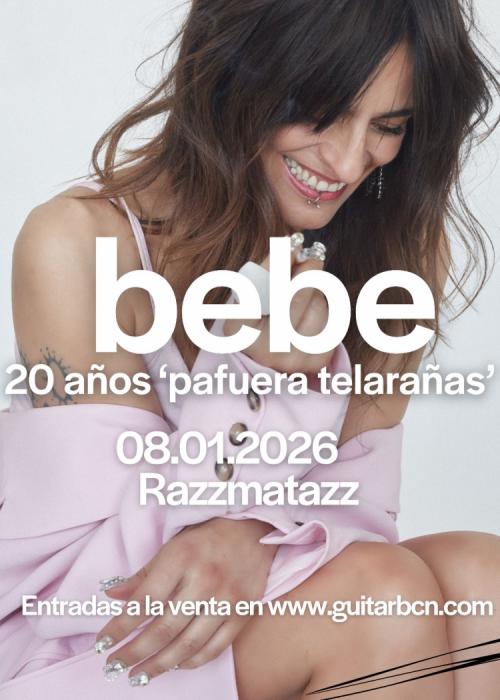 Concierto de Bebe en Barcelona