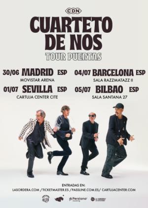 Concierto de Cuarteto de Nos en Barcelona