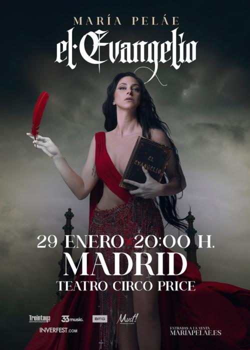 Concierto de María Peláe en Madrid