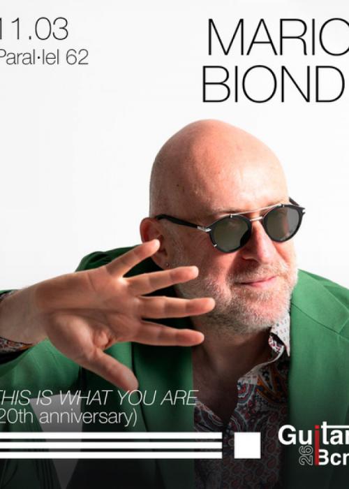 Concierto de Mario Biondi en Barcelona