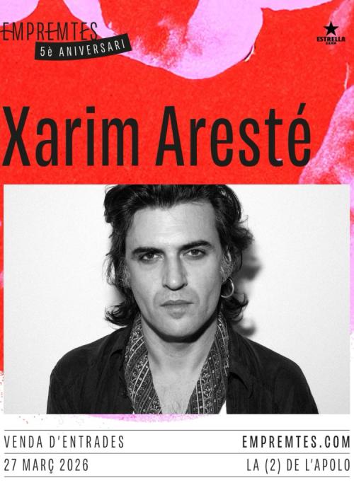 Concierto de Xarim Aresté en Barcelona