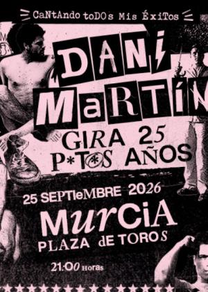 Concierto de Dani Martín en Murcia (Segunda Fecha)