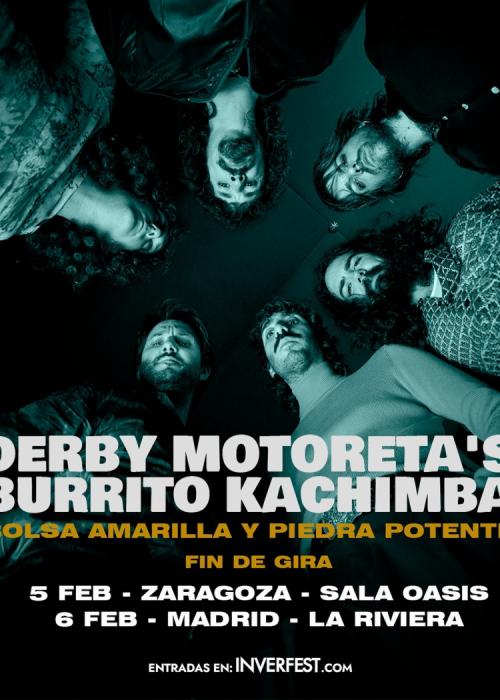 Concierto de Derby Motoreta's Burrito Kachimba en Madrid