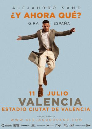 Concierto de Alejandro Sanz en Valencia