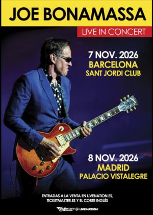 Concierto de Joe Bonamassa en Madrid