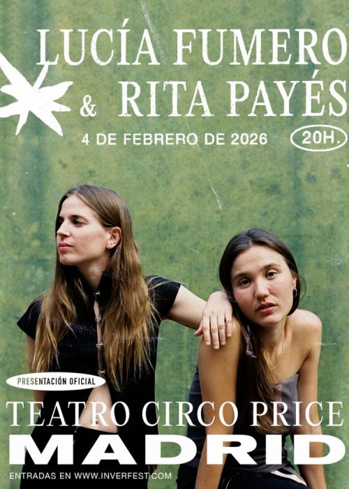Concierto de Rita Payés + Lucía Fumero en Madrid