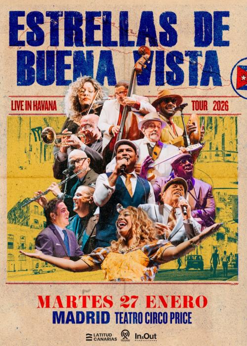 Concierto de Estrellas de Buena Vista y Más en Madrid