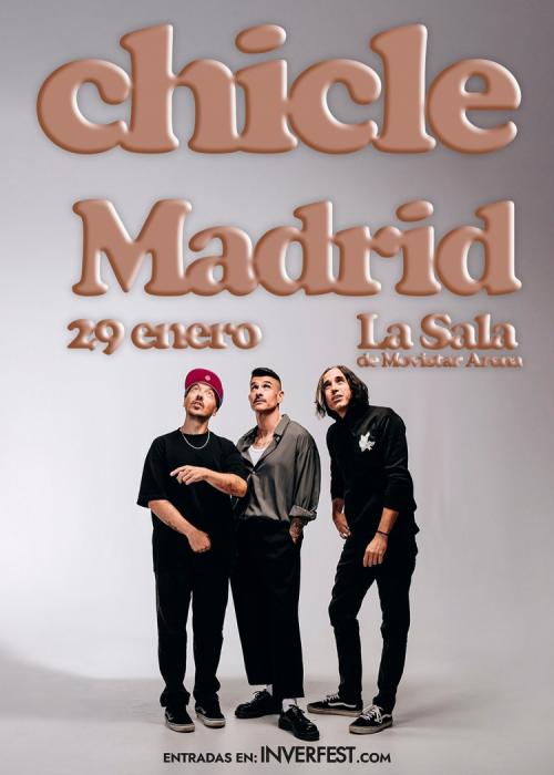 Concierto de Chicle en Madrid