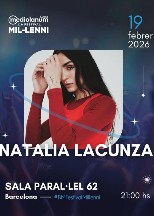 Concierto de Natalia Lacunza en Barcelona