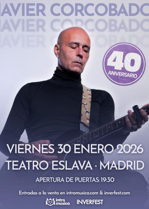 Concierto de Javier Corcobado en Madrid
