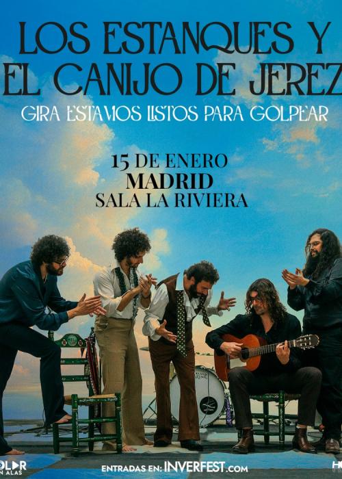 Concierto de Los Estanques + El Canijo de Jerez en Madrid