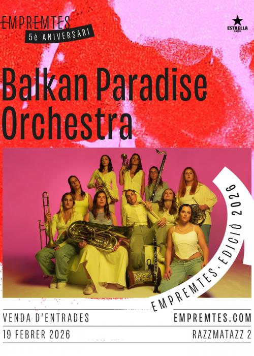 Concierto de Balkan Paradise Orchestra en Barcelona