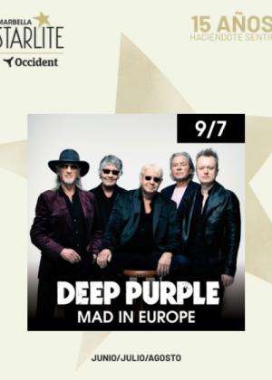 Concierto de Deep Purple en Marbella