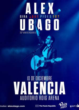Concierto de Álex Ubago en Valencia