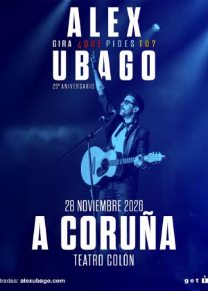 Concierto de Álex Ubago en A Coruña