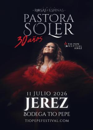 Concierto de Pastora Soler en Jerez de la Frontera