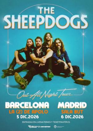 Concierto de The Sheepdogs en Barcelona