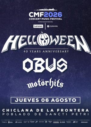 Concierto de Helloween + Obús + Motörhits en Chiclana de la Frontera