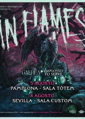 Concierto de In Flames en Pamplona