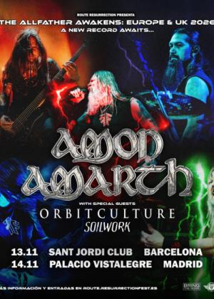 Concierto de Amon Amarth en Barcelona