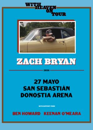 Concierto de Zach Bryan en Donostia - San Sebastián