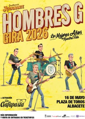 Concierto de Hombres G en Albacete