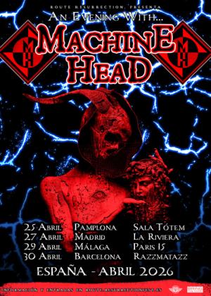 Concierto de Machine Head en Madrid