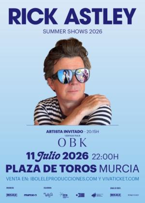 Concierto de Rick Astley en Murcia