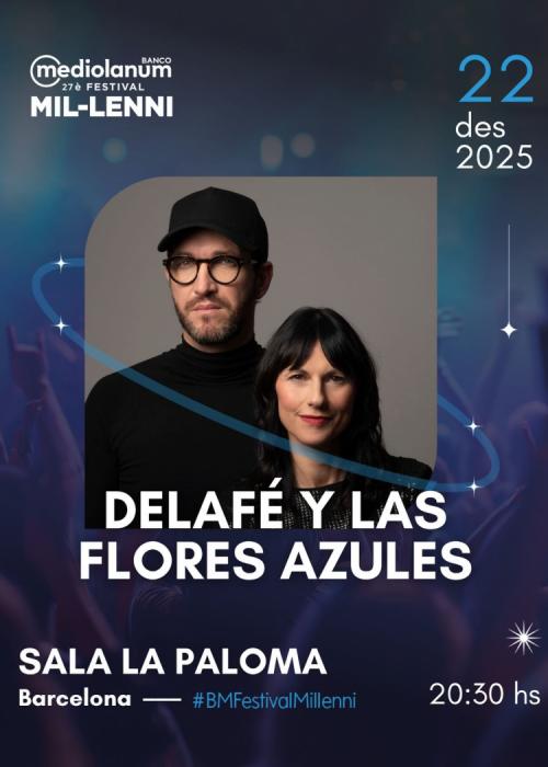 Concierto de Delafé y las Flores Azules en Barcelona