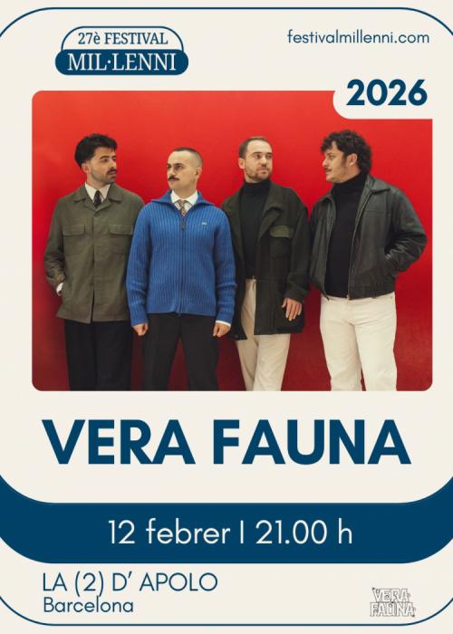 Concierto de Vera Fauna en Barcelona