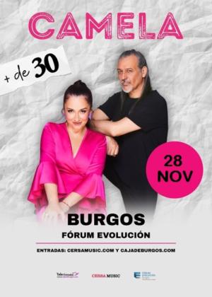 Concierto de Camela en Burgos