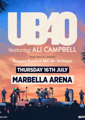 Concierto de UB40 feat Ali Campbell en Marbella