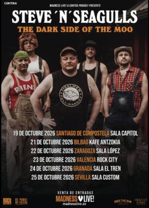 Concierto de Steve 'N' Seagulls en Santiago de Compostela