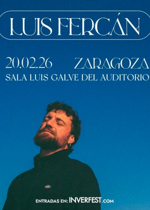 Concierto de Luis Fercán en Zaragoza