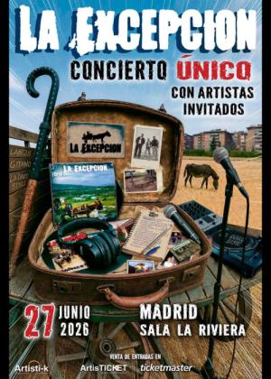 Concierto de La Excepción en Madrid