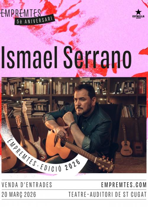 Concierto de Ismael Serrano en Barcelona