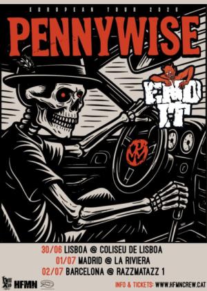 Concierto de Pennywise en Madrid