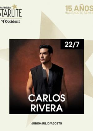 Concierto de Carlos Rivera en Marbella