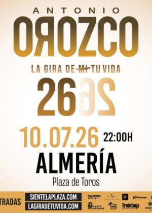 Concierto de Antonio Orozco en Almería
