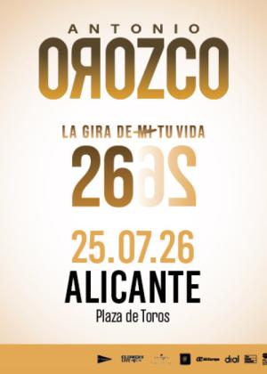 Concierto de Antonio Orozco en Alicante
