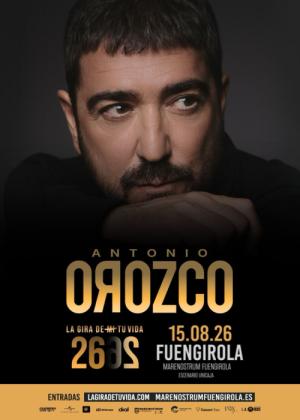 Concierto de Antonio Orozco en Fuengirola