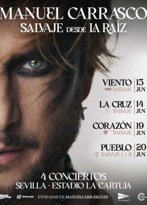 Concierto de Manuel Carrasco en Sevilla (Bailar el Viento)