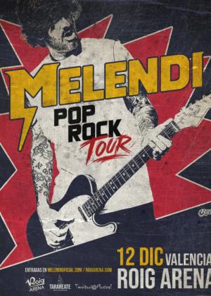 Concierto de Melendi en Valencia