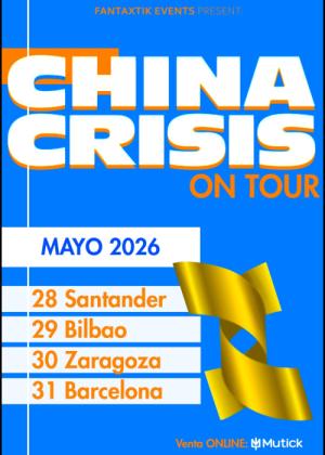 Concierto de China Crisis en Barcelona