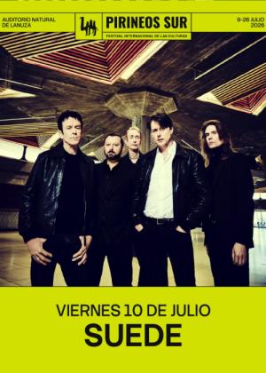 Concierto de Suede + Nacho Vegas en Lanuza - Huesca