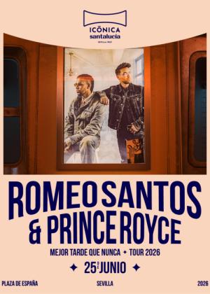 Concierto de Romeo Santos + Prince Royce en Sevilla