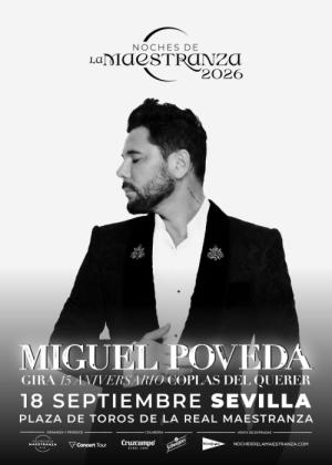 Concierto de Miguel Poveda en Sevilla