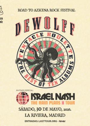 Concierto de DeWolff + Israel Nash en Madrid