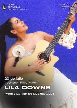 Concierto de Lila Downs en Cartagena