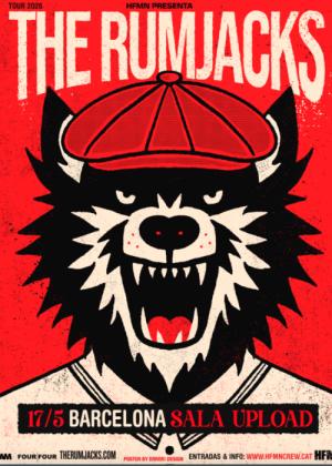 Concierto de The Rumjacks en Barcelona